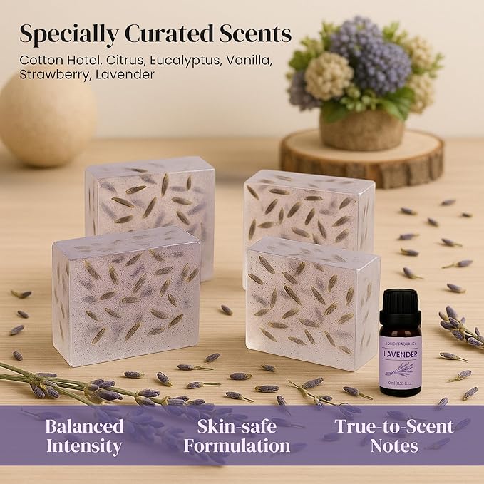 Soap Making Kit for Beginners | 6LBS Melt & Pour Soap Base - Shea Butter, Clear Glycerin & Goat Milk, All-in-one Soap Kit w/Molds, Fragrances, Colors, Soap Making Tools & Supplies for Adults (Deluxe)