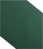 100 Sheets Dark Green Cardstock 8.5 x 11 Scrapbooking Paper, 75lb Heavyweight Green Construction Paper Card Stock for DIY Cards Making, School Crafting, Office Printing, Birthday, Memos