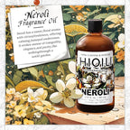 HIQILI Neroli Fragrance Oil for Candle, Soap and Perfume Making, Add to Body Lotion and Handcream, Essential Oil Diffuser Use - 5.07 Fl Oz