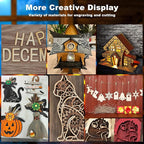 TTS-55 PRO 5500mW Laser Engraver Machine Laser Cutter Laser Cutting Engraving Tool for Wood Metal Aluminum Glass Leather (Black)