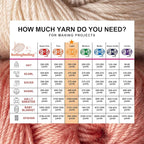 Glow in The Dark Yarn - 5 Pack Colorful-1 (260g/9oz | 273 Yards), Knitting & Crochet Thread for DIY Crafts, Christmas Gifts, Doll Making (Fluorescent Green)