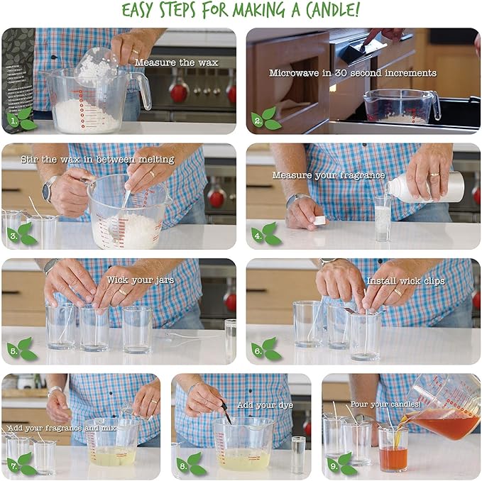 American Soy Organics Freedom Soy Wax Beads for Candle Making - Natural Candle Making Supplies - Paraffin-Free, Beeswax-Free Candle Wax for Container Candles, Tealights and Wax Melts, 5 lbs