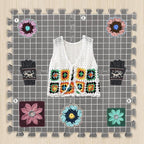 MEVOME Blocking Mats for Knitting 200 T-pins 100 Locking Stitch Markers, Extra Thick Block Boards Crochet Projects Grid Lines Needlepoint Knit Crocheting, 9 Foam Interlocking Mat Storage Bag (Gray)