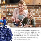 Blue Candle Dye 2oz for Soy Candle Making – Highly Concentrated Candle Wax Dyes – Candle Shop Premium Color Dye Chips for Soy Wax, Beeswax, Paraffin