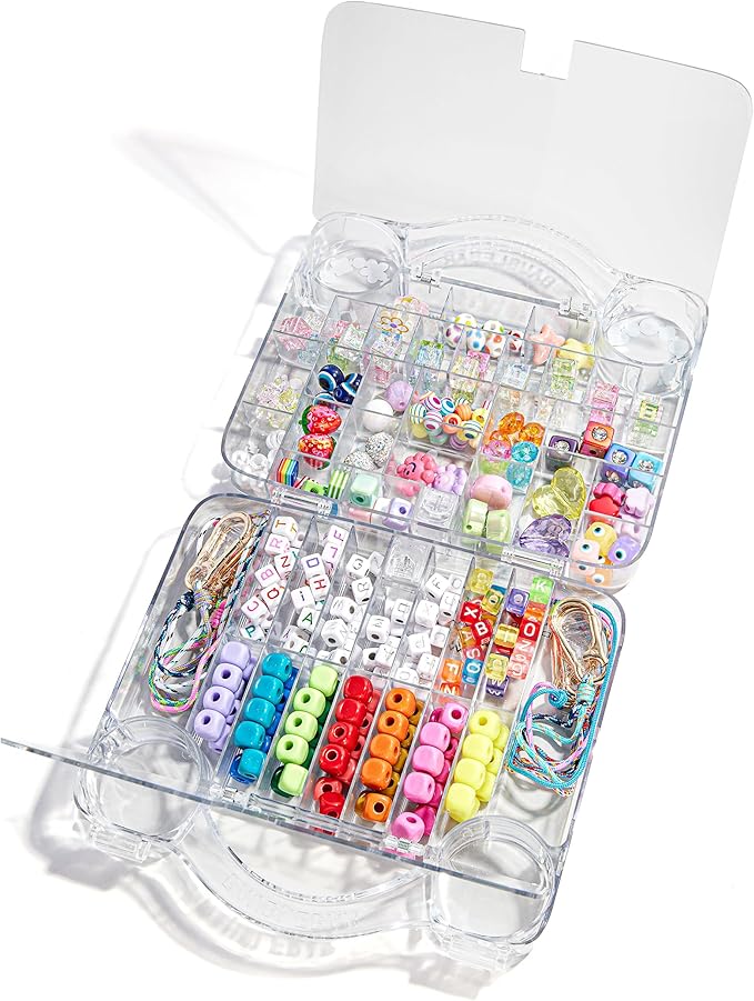 BaubleBar Ultimate DIY Bag Charm Kit | Oprah’s Favorite Things | Great for a Gift, Party, or Family Activity | Keychain Jewelry Making Kit with Beads | DIY Customizable Crafts for All Ages