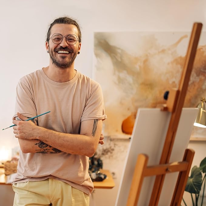 Bianyo 11x14 Inch Canvas Panels for Painting – 12 Pack, 100% Cotton, Triple Primed & Acid-Free, Art Boards for Acrylic & Oil Paints, Ideal for Artists, Students, Hobbyists & Beginners