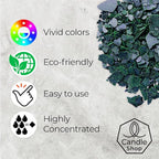 Green Candle Dye 2oz for Soy Candle Making – Highly Concentrated Candle Wax Dyes – Candle Shop Premium Color Dye Chips for Soy Wax, Beeswax, Paraffin