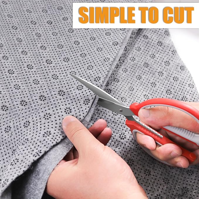 1*PC 80” x 80” Tufting Cloth for Tufting Gun, Primary Tufting Cloth with Marked Lines, Durable Monks Cloth for Punch Needle, Edges Sewn for DIY Crafts (Grey)