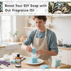 HIQILI Sea Salt Sage Fragrance Oil for Diffuser Use, Candle Making Scents, Soap Making Supplies, Car/Hotel Collection Diffuser Oil - 1 Fl Oz