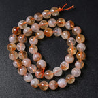 10MM 38PCS Natural Stone Citrine A Grade Quartz Crystal Loose Beads for Jewelry Making DIY Bracelet Necklace 1 Strand 15’’