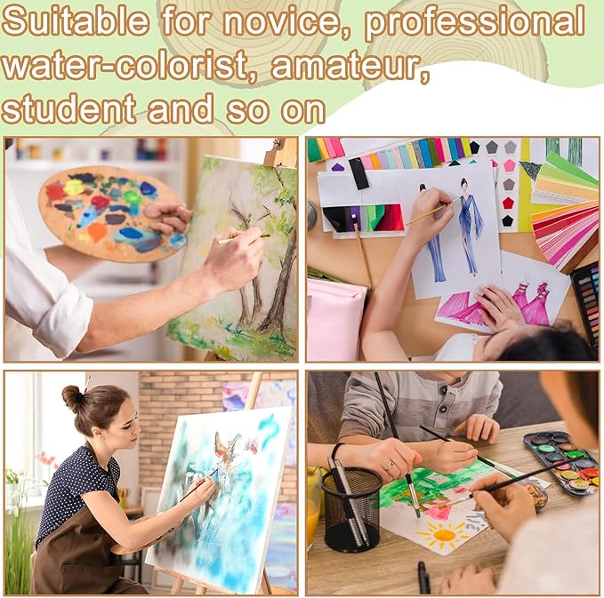 TaoBary 300 Pcs Watercolor Paper Sheet Bulk White Cold Press Paper Pack 110 lb 230 GSM Sketch Painting Watercolor Pad for Watercolorist Beginning Artists Adults Drawing Craft(6 x 9 Inch,230 GSM)