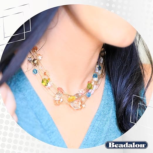 Beadalon 20 Inch Straight Bead Board - Perfect Jewelry Making Supplies for Designing Bracelets, Beading & Jewelry Making Tool with Flocked Surface for Bead Organization