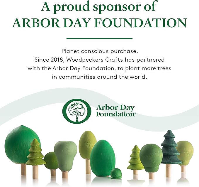 Large Wood Peg Dolls, 5.5 Inch Dad Shape Peg People - Pack of 2 Unfinished Birch Wooden Dolls for Play