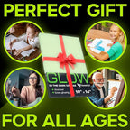 Glow in The Dark Canvas Boards – 2 Pack of 10×14″ Painting Panels – Neon-Ready Art Canvases for Acrylic, Oil & Glow Paints – Creative Gift for Artists, Kids & Decoration