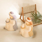 Nativity Scene Molds - Jesus, Maria, Angel & Nativity Designs - Resin Casting & Silicone Molds for Candle Making & Home Decor Wave Candle Mold