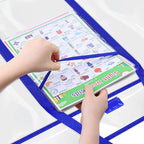 30 x 24 Inch Art Portfolio Case, Portfolio Folder for Artwork, Posters Storage Bag with Pocket and Handle Waterproof Art Portfolio Bag for Poster, Scrapbook, Keepsake and Bulletin Board