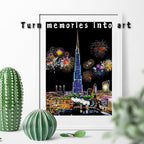 Scratch Rainbow Painting Art Paper Scratch & Sketch Art for Adults Scratch Painting Creative Gift Engraving Art&Craft Set Sketch Pad DIY Scratchboard with 4 Tools 11.7''x8.3''(City Series)