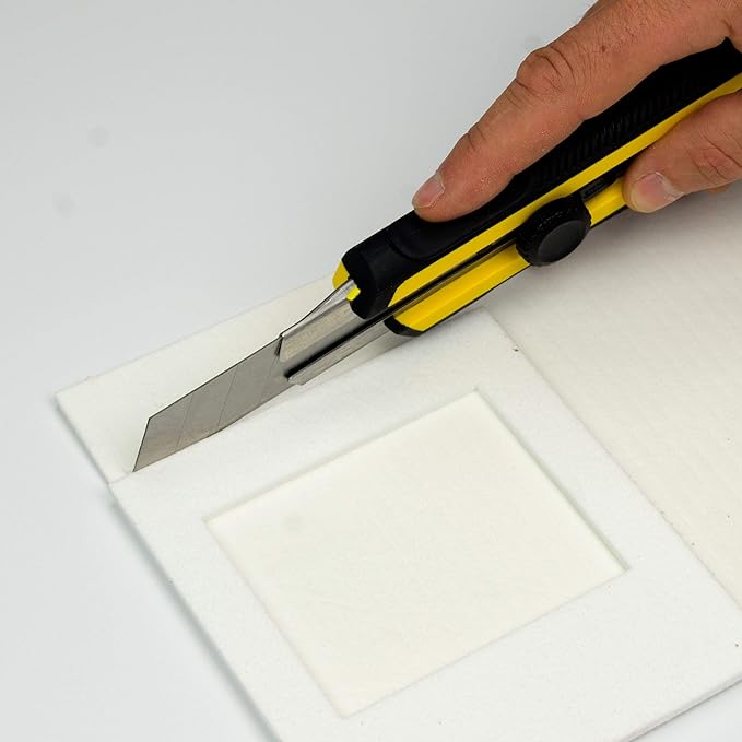 High Temperature Gasket Paper, Ceramic Fiber Alternative, 2100F Rated, 1/8" Thick x 7" x 10", for Wood Stove, Pellet Stove, Boiler, Furnaces, Kiln, Forge, 2260J