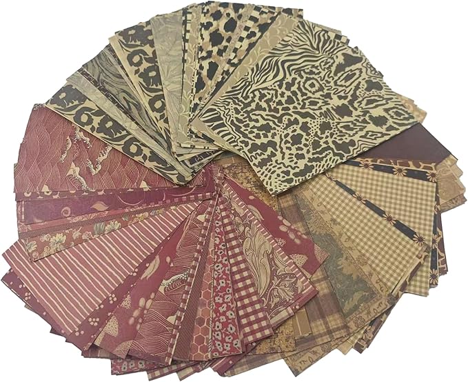 pson 180 Sheets Vintage Scrapbook Paper Pad, Decorative Craft Paper for Journaling, Card Making, Art Collage, DIY Crafts(Style B)
