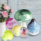 6 Pack Mushroom Mold Mushroom Candle Mold Plant Resin Mold Clay Mold Candle Making Molds Craft Supplies 3D Mold Silicone Mold for Resin Resin Casting Mold