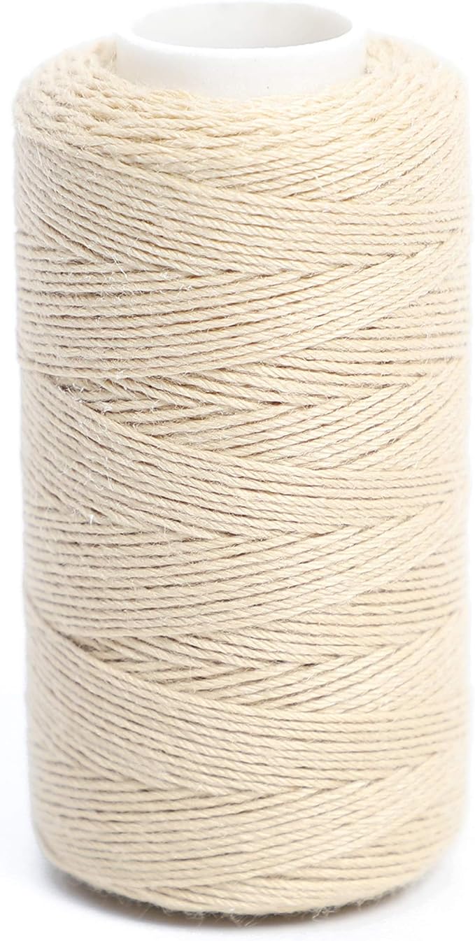 Ryalan UV Resistant High Strength Polyester Thread for Upholstery, Outdoor Market, Drapery, Beading, Purses, Leather, Hair Weave Bundles, Hair Extensions, Wig DIY Project 3 Rolls (3 Thread, Blond)