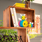 Crochetta Crochet Kit for Beginners, Beginner Crochet Starter Kit with Step-by-Step Video Tutorials, Beginner Crochet Kit for Adults, Knitting Kit for Beginners, 3 Bee Family(40%+ Yarn Content)