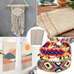 Aemygo 30 Pack Cardboard Weaving Looms, Wide Notch Weaving Loom for Kids, Beginner Square Weaving Boards for Knitting Sewing Crochet Basket Teaching Arts Crafts