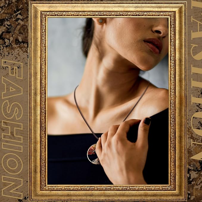 Tudomro 100 Pieces 20 Inch Waxed Leather Necklace Cord Bulk with Clasp Colorful Necklace Bracelet Chains String Rope Cord for Jewelry Making Pendants Charms(Brown)