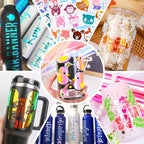 TECKWRAP Holographic Vinyl Stickers, 12" x 10" 12 Sheets Opal Adhesive Permanent Vinyl Sheets for DIY Halloween Decorations Sticker, Home and Car Decor,