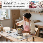 HIQILI Peony Fragrance Oil for Home Diffuser, Idea for Making Candle, Women's Perfume, Car Air Freshener, Skin & Body Care - 1 Fl Oz