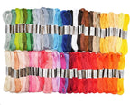 70 Skeins Rainbow Color Embroidery Floss Friendship Bracelet String Cross Stitch Embroidery Thread Cotton Floss Bracelet Yarn, Craft Floss