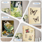 4 Pack 11x14 Basswood Paint Pouring Panels for Acrylic Pouring, Oil & Abstract Painting – Sturdy Wood Painting Boards for Artists and Crafters