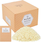 10Lb Organic White Beeswax Pellets - Beeswax for Candle Making Triple Filtered Candle Wax for DIY Cream, Lip Balms, Lotions, and Soap Making Supplies, Cosmetic Grade Easy Melt Pure and Natural BeesWax
