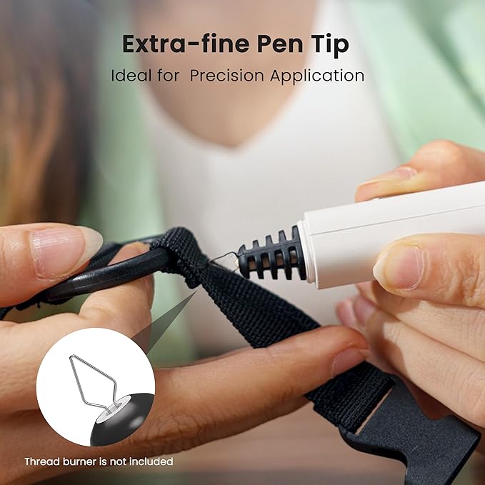 Thread Burner Zap Replacement Tip, for T-004U and T-005U, 2 Pieces per Pack, for Beading Jewelry Making DIY Melting Knotting, Bead Weaving, Leather Work, Stringing Projects