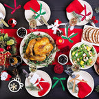 DECYOOL Christmas Ribbons, 4 Rolls 100 Yards Christmas Satin Ribbons 10mm Wide Holiday Craft Ribbons for Gift Wrapping and Xmas Decoration(Wine Red, Dark Green, Khaki, White)