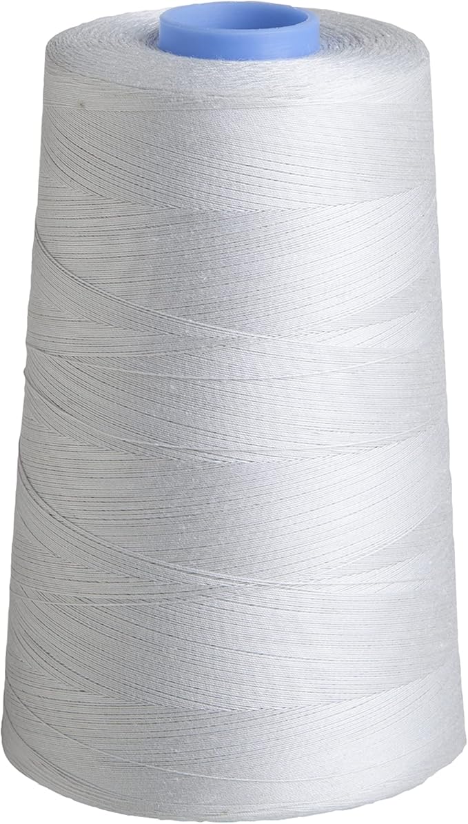 Connecting Threads Essential Cotton Thread 5000 Yard Cone Set of 2 (Silver)