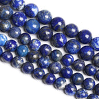 8MM 45PCS Natural Stone Blue Lapis Lazuli A Grade Gemstone Beads for Jewelry Making DIY Bracelet Crystal 1 Strand