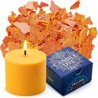 Yellow Candle Dye 2oz for Soy Candle Making – Highly Concentrated Candle Wax Dyes – Candle Shop Premium Color Dye Chips for Soy Wax, Beeswax, Paraffin