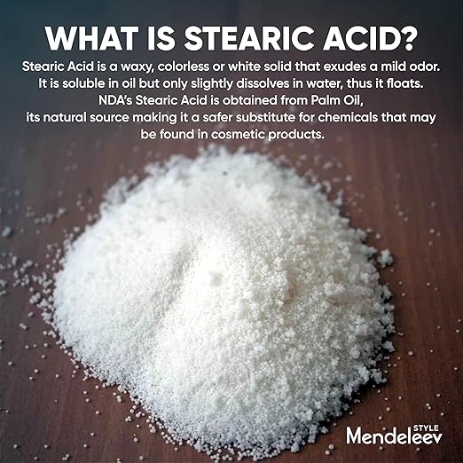 1.5 LB Stearic Acid for Candle Making, Soap Making, Lotion Making and Cosmetics - Vegetable Based