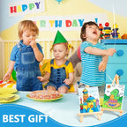 ESRICH Stretched Canvas for Painting 5x7, 28 Pack Small Canvases 5/8" Profile Primed Acid-Free Blank Canvas for Kids & Artists