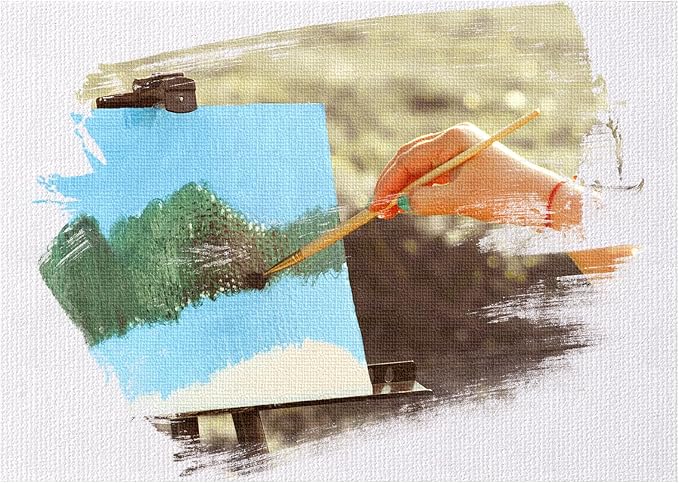 100 Pack Bulk Painting Canvas Panels, Classroom Value Pack Art Canvas, Small Canvases for Classroom Students, Painting Hobby Painters Using (8 x 10 Inch)