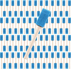 1" Foam Paint Brushes - 100 Pack, 1-Inch Painting Sponges - Premium Foam Brushes - Lightweight & Durable - Sponge Brush Ideal for Painting, Crafting, Acrylics, Stains, Varnishes (Blue)