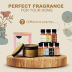 SoftOwl Premium Soy Candle Making Kit with Electric Melter - Soy Wax, Big 7oz Jars & Tins, 7 Pleasant Scents, Color Dyes & More - Perfect as Home Decorations - DIY Starter Scented Candles Making Kit