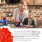 Orange Candle Dye 2oz for Soy Candle Making – Highly Concentrated Candle Wax Dyes – Candle Shop Premium Color Dye Chips for Soy Wax, Beeswax, Paraffin