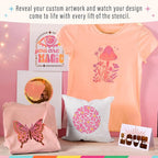 Bright Stripes Ultimate Arts & Crafts Kit for Kids – All-in-One Crafting Station for Beginners & Experienced Crafters | Creative DIY Supply Set for Ages 6+