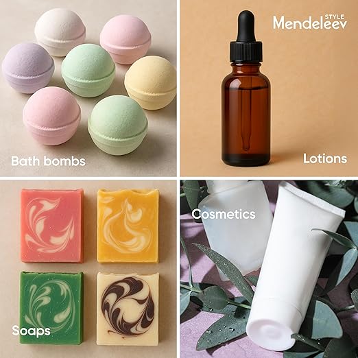 2.8 LB Stearic Acid for Candle Making, Soap Making, Lotion Making and Cosmetics - Vegetable Based