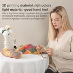 RSRIHE 4 Latch Hook Cord Knitting Tool, Cordy Icord Maker Tools, Crochet Tool for Binding-Off or Edging on Knitting Projects,Crochet Hook with Latch-Hook