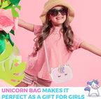 Modda Unicorn Charm Bracelet Making Kit - Unicorn Themed Jewelry Kit with Charms, Beads, Bag for Girls Ages 8-12 - Perfect for Birthday, Christmas Gifts