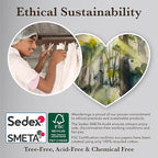 Wanderings Handmade Pink Deckled Edge Paper - Thick 300 GSM - 5x7 inches - Pack of 25 - Mixed Media Handmade Sheets - Cotton Rag Paper for Watercolor, Wedding Invitations, Baby Showers, Crafts