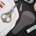 Precision Embroidery Scissors – 4.6in Vintage Classic Straight Pointed Shears, Sharp Stainless Steel Small Detail Thread Snips for Needle Craft, Sewing, Decoupage, Yarn, Fabric – with Pouch